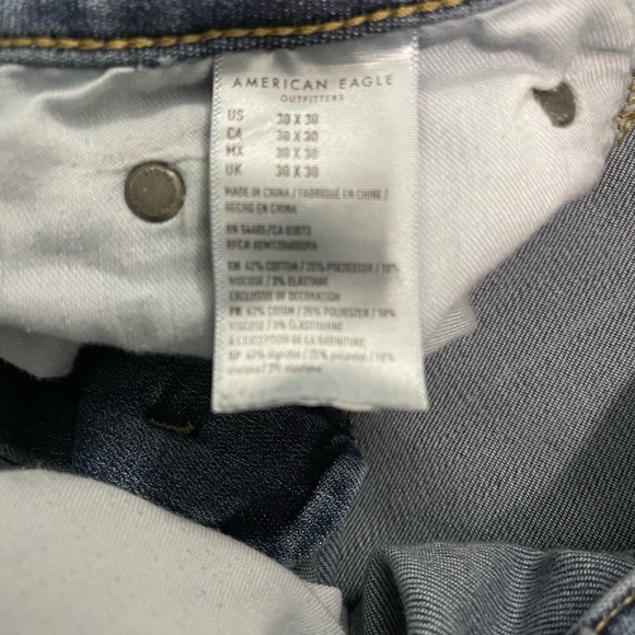 American Eagle NE(X)T Level Flex Skinny men’s jeans Size 30x30 - Picture 5 of 7
